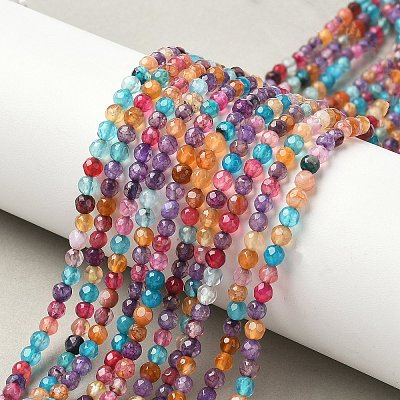 Natural Agate Beads Strands G-E469-12X-1