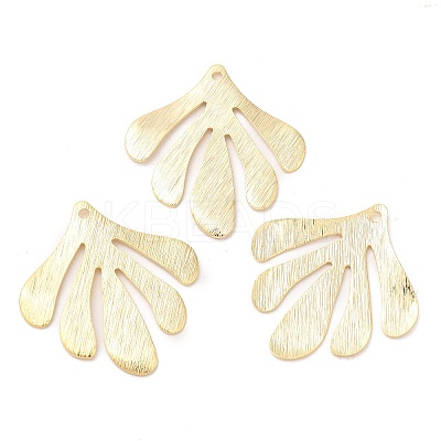 Rack Plating Brass Pendants KK-M250-20G-1