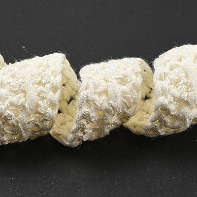 Polyester Crochet Lace Trim OCOR-Q058-19-1