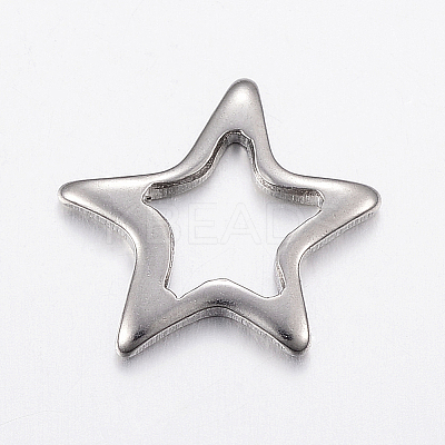 Non-Tarnish 304 Stainless Steel Linking Rings LS-X-STAS-G172-56P-1