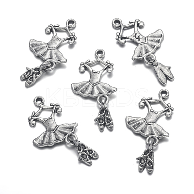 Metal Alloy Pendants PALLOY-A15490-N-1