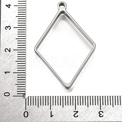 304 Stainless Steel Pendants STAS-S181-01P-F-1