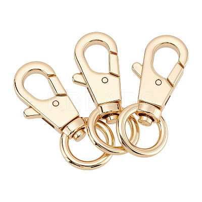 14Pcs Alloy Swivel Lobster Claw Clasps FIND-ME0002-61-1