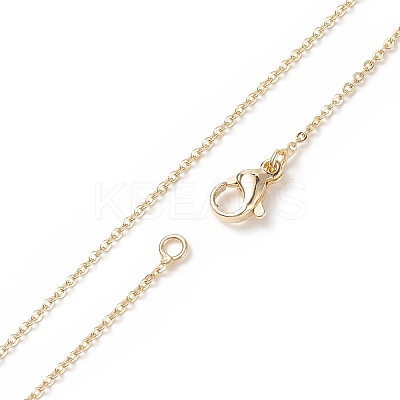 Brass Chain Necklaces MAK-L009-03G-1