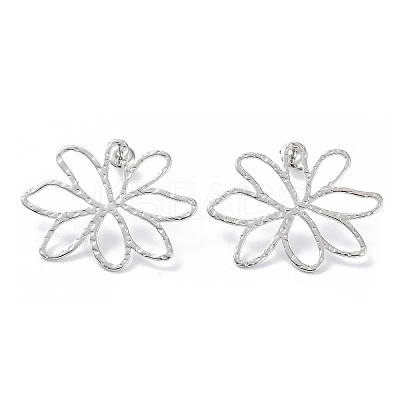 Non-Tarnish 304 Stainless Steel Stud Earrings EJEW-H115-03P-1