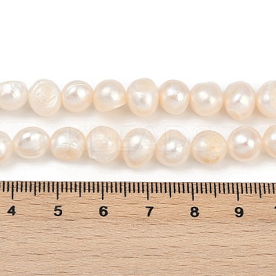 Natural Cultured Freshwater Pearl Beads Strands PEAR-P064-20C-02A-02-1