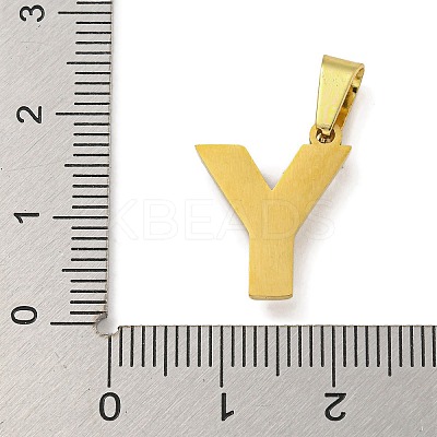 Ion Plating(IP) 304 Stainless Steel Pendants STAS-U024-01Y-1