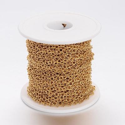 Ion Plating(IP) 304 Stainless Steel Rolo Chains CHS-H007-26G-1