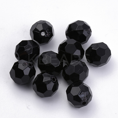 Opaque Acrylic Beads SACR-S300-05E-02-1