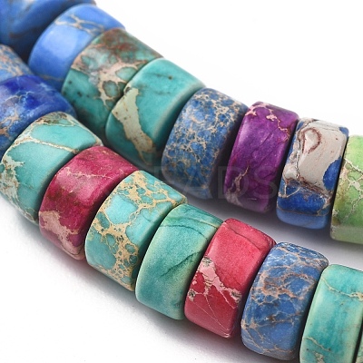 Natural Imperial Jasper Beads Strands G-I263-01C-1