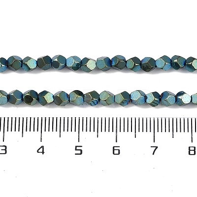 Electroplated Synthetic Non-magnetic Hematite Beads Strands G-A234-G03-01H-1