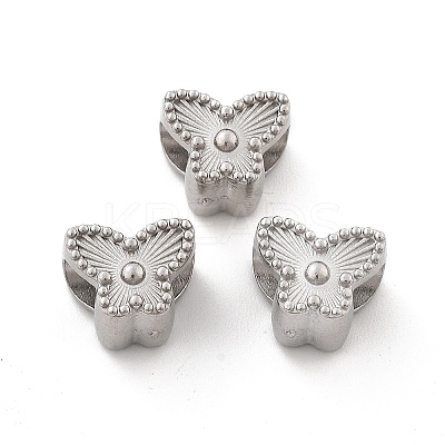 304 Stainless Steel European Beads STAS-M112-03P-03-1
