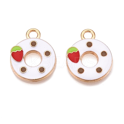 Christmas Theme Alloy Enamel Pendants ENAM-T020-10Y-1