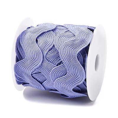 10 Yards Polyester Wavy Fringe Trim Ribbons OCOR-XCP0002-98-1