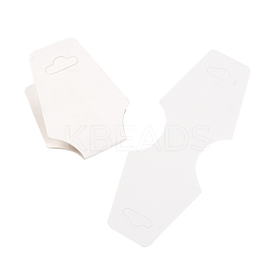 White Necklace Jewellery Displays Cards X-NDIS-ZX002-1