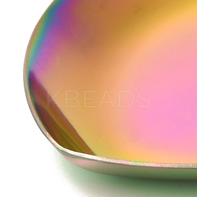 Heart 430 Stainless Steel Jewelry Display Plate STAS-P289-02MC-1