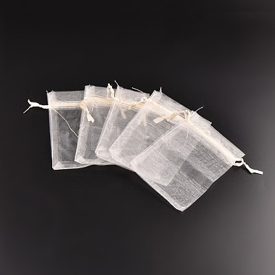 Organza Gift Bags with Drawstring OP-R016-30x40cm-19-1