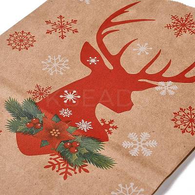 Christmas Theme Rectangle Paper Bags LS-CARB-F011-01C-1
