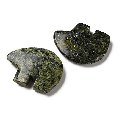 Natural Serpentine Pendants G-T144-08F-1