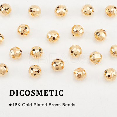 Brass Beads KK-DC0002-47-1