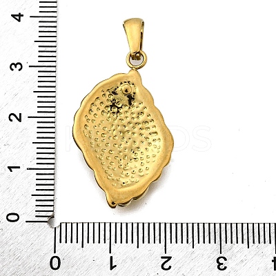 304 Stainless Steel Pendants STAS-Q360-05B-G-1