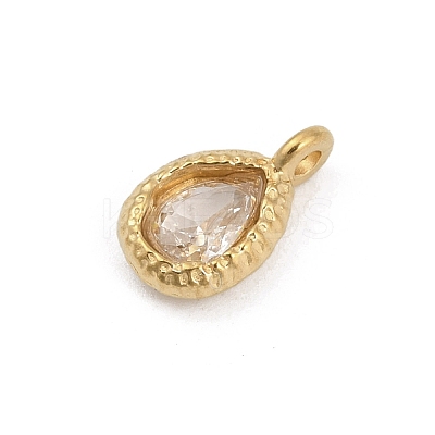 304 Stainless Steel Glass Charms LS-STAS-D366-03G-1