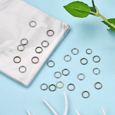 Mixed Color Iron Split Rings JRD7MM-M-1