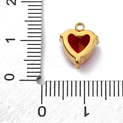 304 Stainless Steel Rhinestone Pendants STAS-P386-01G-06-1
