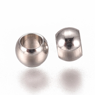Tarnish Resistant 201 Stainless Steel Spacer Beads STAS-I137-01G-P-1