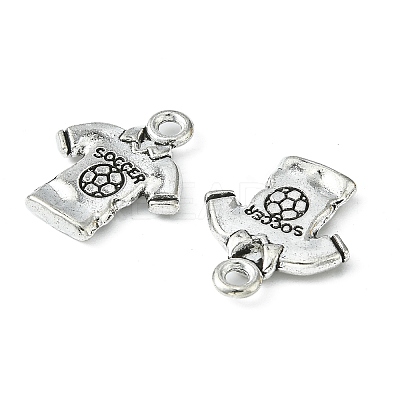 Tibetan Style Alloy T-Shirt Pendants LS-EA8750Y-1