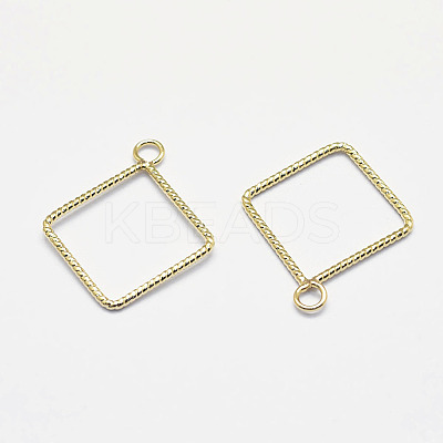 Long-Lasting Plated Brass Pendants LS-KK-K193-031G-NF-1