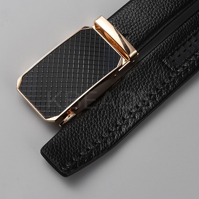 Leather Chain Belt for Man AJEW-WH0504-42A-1