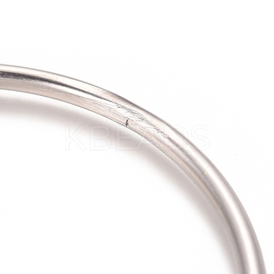 Non-Tarnish Fashion 304 Stainless Steel Buddhist Bangle Sets BJEW-L664-022A-P-1