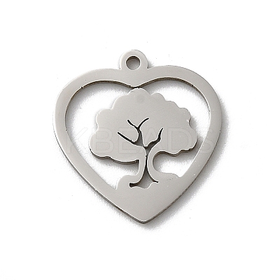 Non-Tarnish 201 Stainless Steel Pendants LS-STAS-E206-06P-05-1