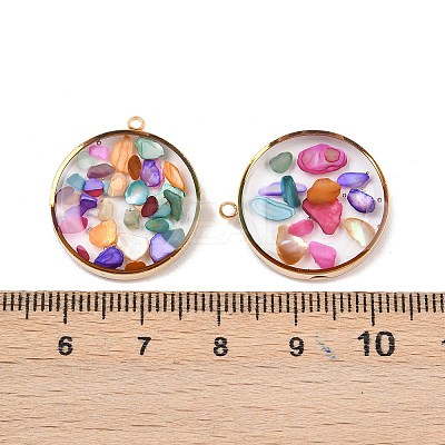 304 Stainless Steel Pendants STAS-C146-04G-02-1