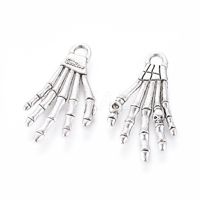 Tibetan Style Alloy Pendants LS-TIBEP-5291-AS-FF-1