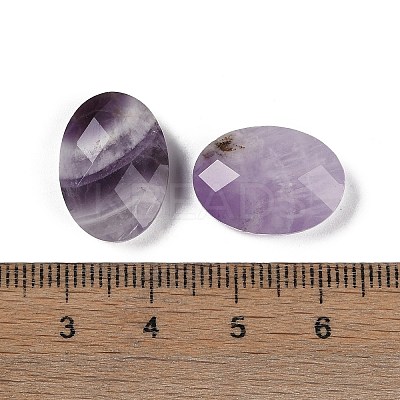 Natural Amethyst Cabochons G-O175-15J-02-1