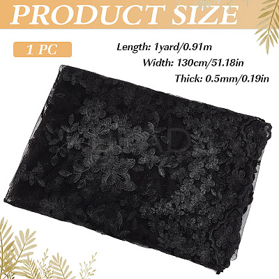 Polyester Embroidery Fabric DIY-WH0740-46A-1