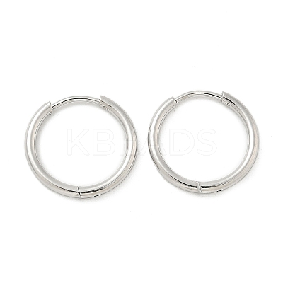 304 Stainless Steel Hoop Earrings for Women EJEW-M089-02P-1