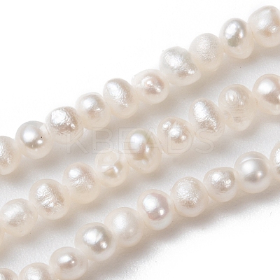 Natural Cultured Freshwater Pearl Beads Strands PEAR-G007-42-01-1