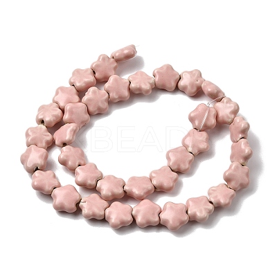 Handmade Porcelain Beads Srands PORC-K010-03-1