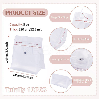 PE Plastic Storage Resealable Bags with Valve AJEW-TAC0045-019A-1