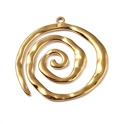 304 Stainless Steel Pendants X-STAS-P395-05G-1