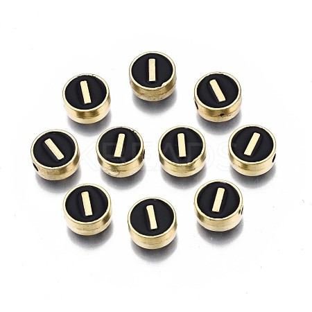 Alloy Enamel Beads ENAM-N052-006-02I-RS-1