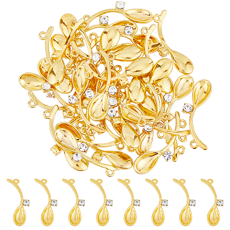 40PCS Alloy Pendants PALLOY-DC0001-23-RS-1
