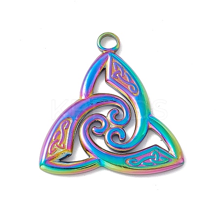 Ion Plating(IP) 304 Stainless Steel Pendants LS-STAS-K242-10M-1