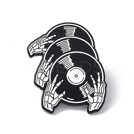 Punk Musical Instruments Enamel Pin JEWB-A005-05-04-1