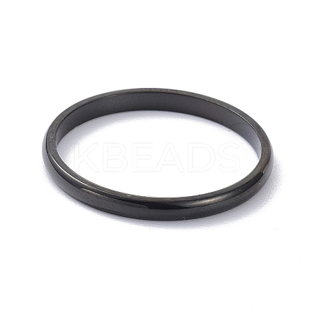 2mm Polished Plain Dome Finger Ring for Girl Women RJEW-C012-05D-EB-1