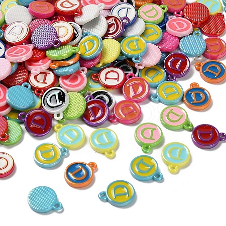 Opaque Acrylic Enamel Beads OACR-D316-22-1
