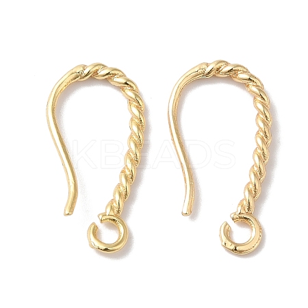 Long-Lasting Plated Brass Ear Wire LS-KK-K381-07G-02-1